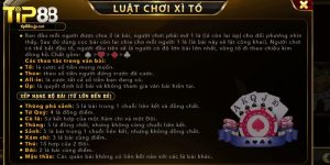 Hướng dẫn cách chơi Xì tố TIP88 cho người mới 
